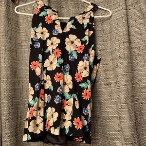 White House/ Black Market halter dressy tank